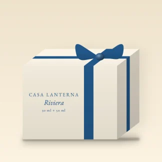 Coffret Riviera cristallin au jasmin sambac – Casa Lanterna, 30 ml + 50 ml