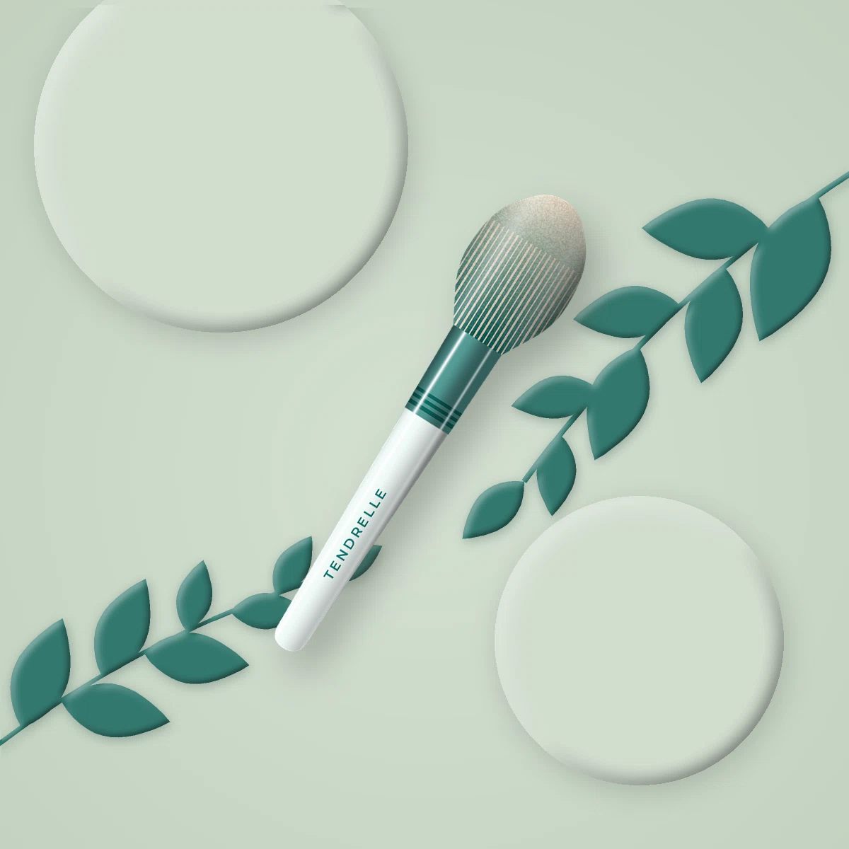 Brosse Grande Douceur en bois de hêtre – Tendrelle, photo d'ambiance