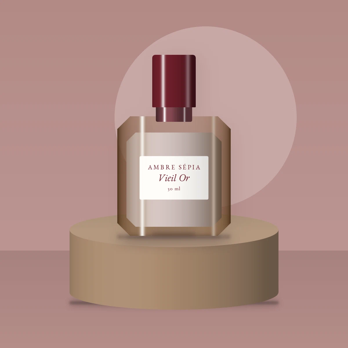 Parfum Vieil Or à la rose de mai – Ambre Sépia, photo d'ambiance
