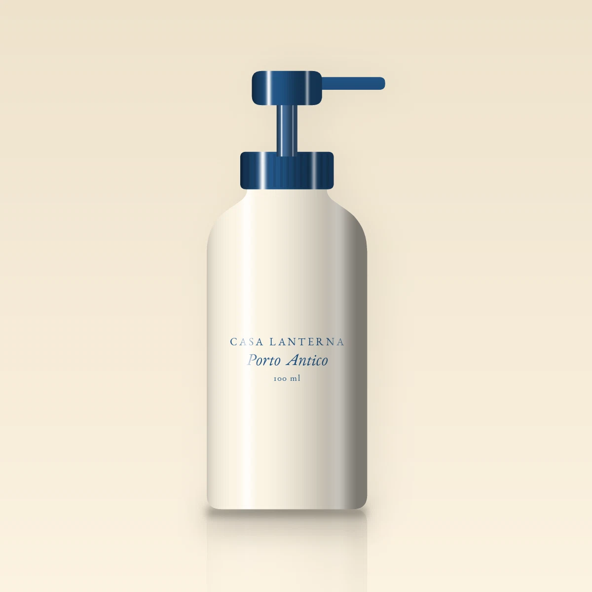Gel douche Porto Antico à l'huile d'argan – Casa Lanterna, flacon-pompe 100 ml