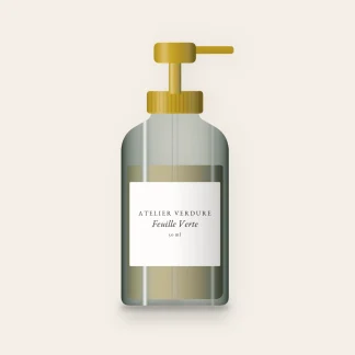 Feuille Verte sérum concentré – Atelier Verdure, flacon-pompe 50 ml