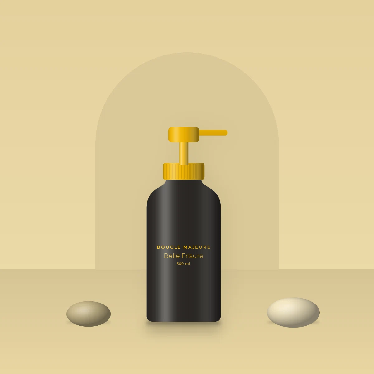 Shampooing anti-frisottis Belle Frisure – Boucle Majeure, photo d'ambiance