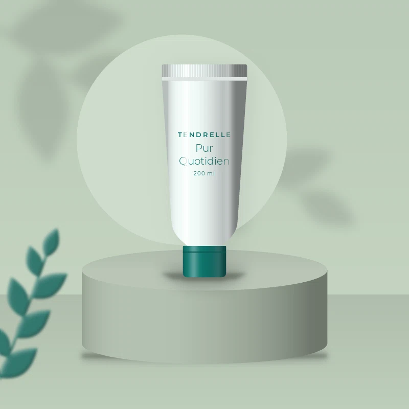 Après-shampooing Pur Quotidien à l'huile de jojoba – Tendrelle, photo d'ambiance