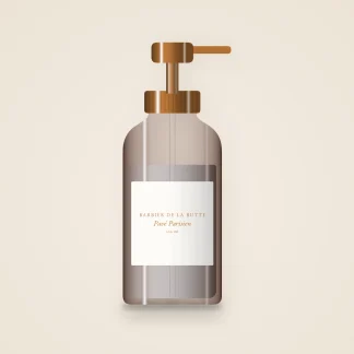 Soin visage anti-fatigue Pavé Parisien – Barbier de la Butte, flacon-pompe 100 ml