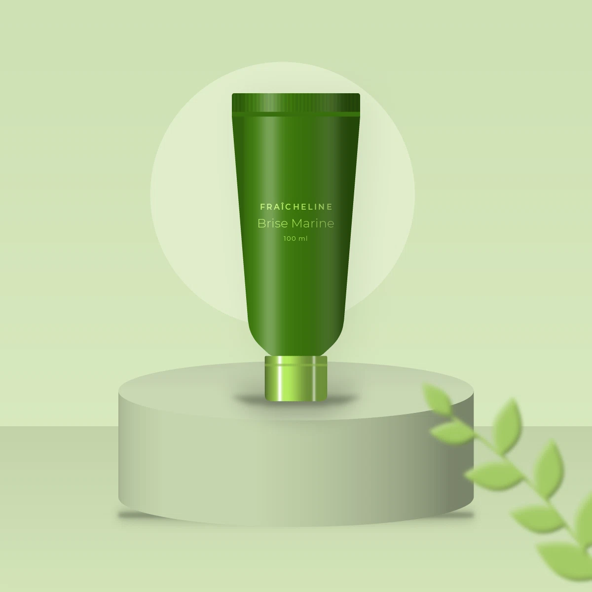 Crème à raser barbe dure Brise Marine – Fraîcheline, photo d'ambiance