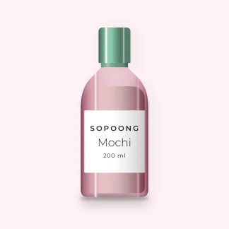 Lait corps Mochi à l'huile de jojoba – Sopoong, flacon 200 ml