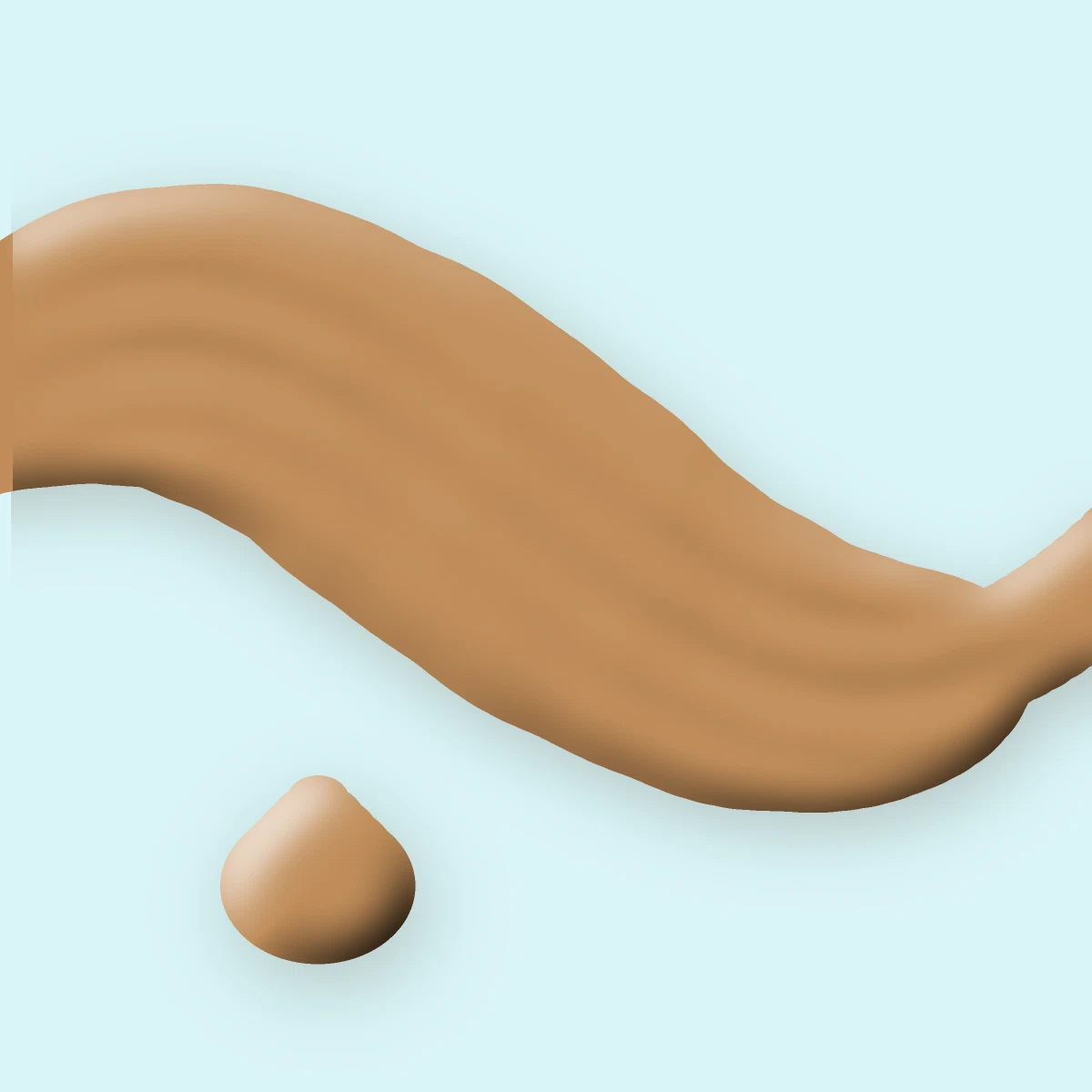 Fond de teint effet peau nue Aplat Mat – Chromalie, aperçu de la teinte 16 Doré