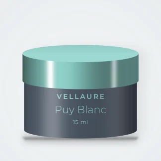 Contour des yeux Puy Blanc à l'extrait de bleuet – Vellaure, pot 15 ml