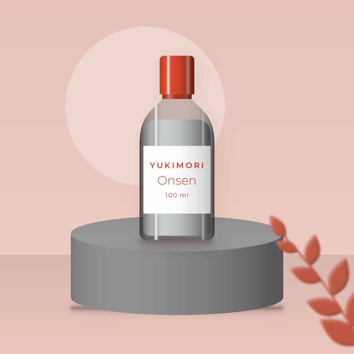 Lotion tonique illuminatrice Onsen – Yukimori, photo d'ambiance