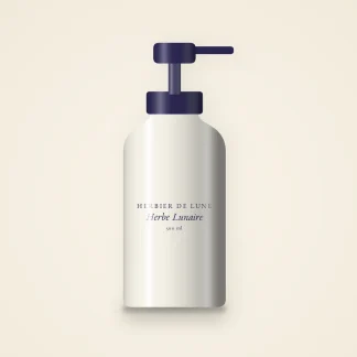 Shampooing boucles Herbe Lunaire – Herbier de Lune, flacon-pompe 500 ml
