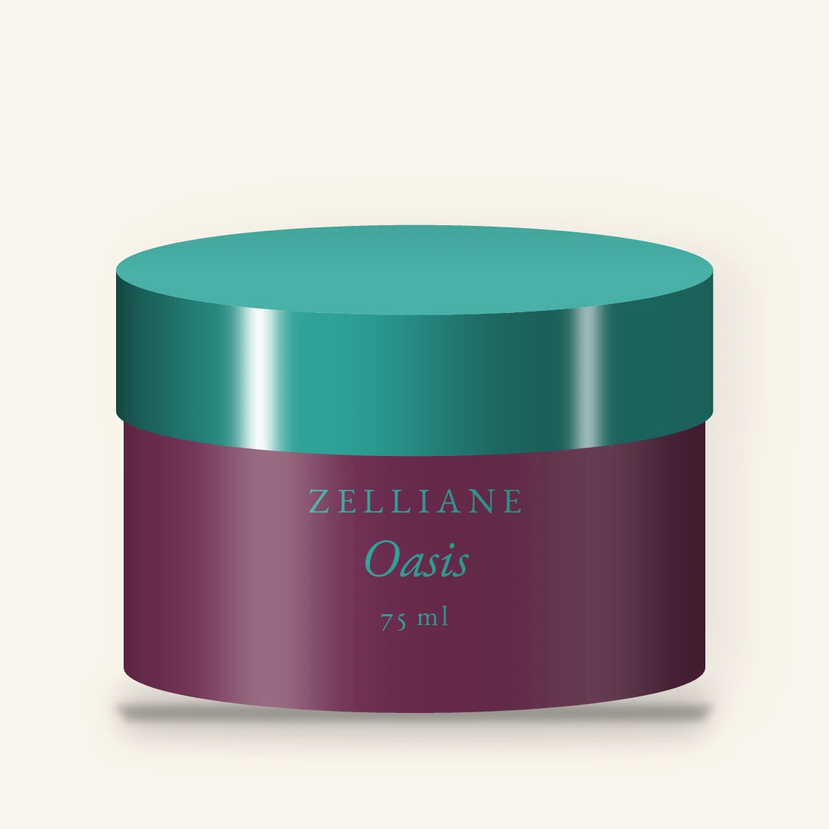 Oasis crème hydratante réconfortante – Zelliane, pot 75 ml