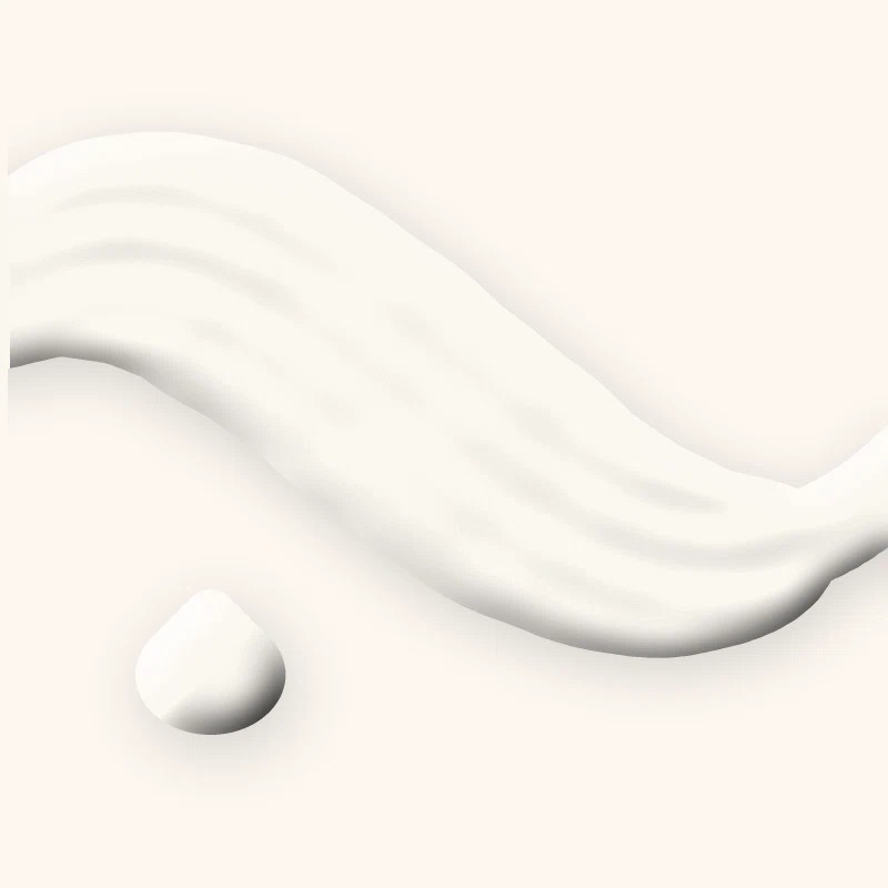 Oasis crème hydratante réconfortante – Zelliane, aperçu de la texture