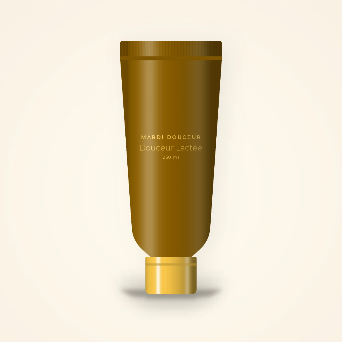 Crème coiffante Douceur Lactée à l'huile d'olive – Mardi Douceur, tube 250 ml