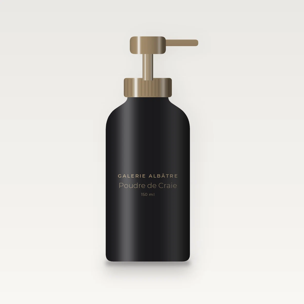 Nettoyant visage Poudre de Craie à l'extrait de citron – Galerie Albâtre, flacon-pompe 150 ml