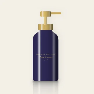 Gel douche Herbe Lunaire à l'huile de baobab – Herbier de Lune, flacon-pompe 250 ml