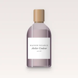 Nettoyant visage démaquillant Atelier Couleur – Maison Nuance, flacon 400 ml