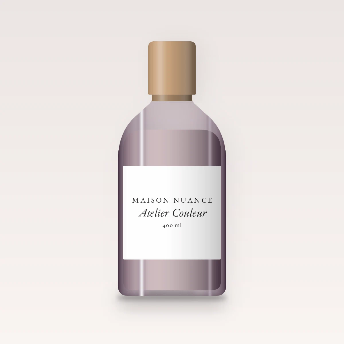 Nettoyant visage démaquillant Atelier Couleur – Maison Nuance, flacon 400 ml