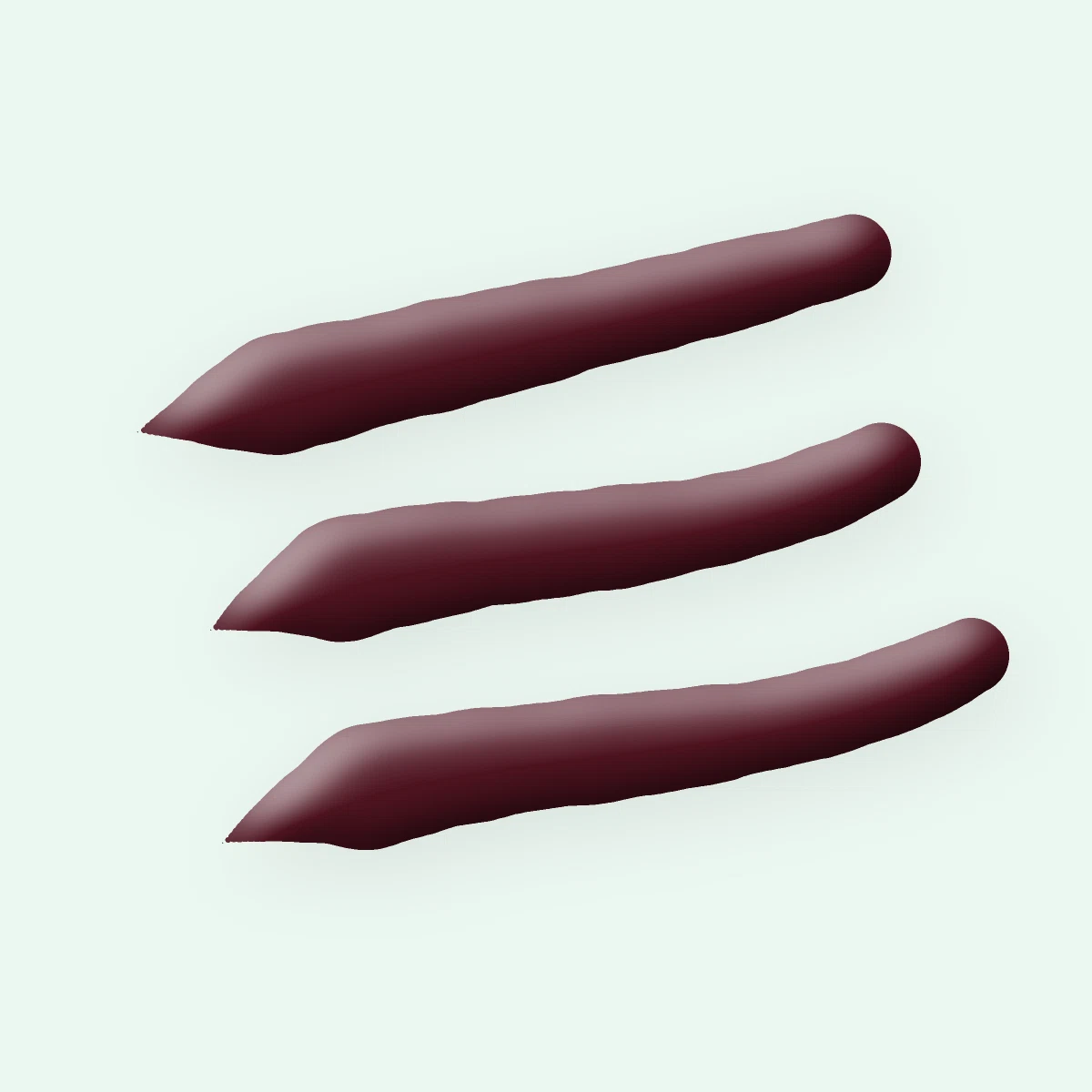 Rouge à lèvres Melon Frais à l'acide hyaluronique – Sopoong, aperçu de la teinte 25 Cerise noire