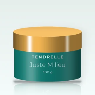 Gommage corps Juste Milieu purifiant au sucre – Tendrelle, pot 300 g