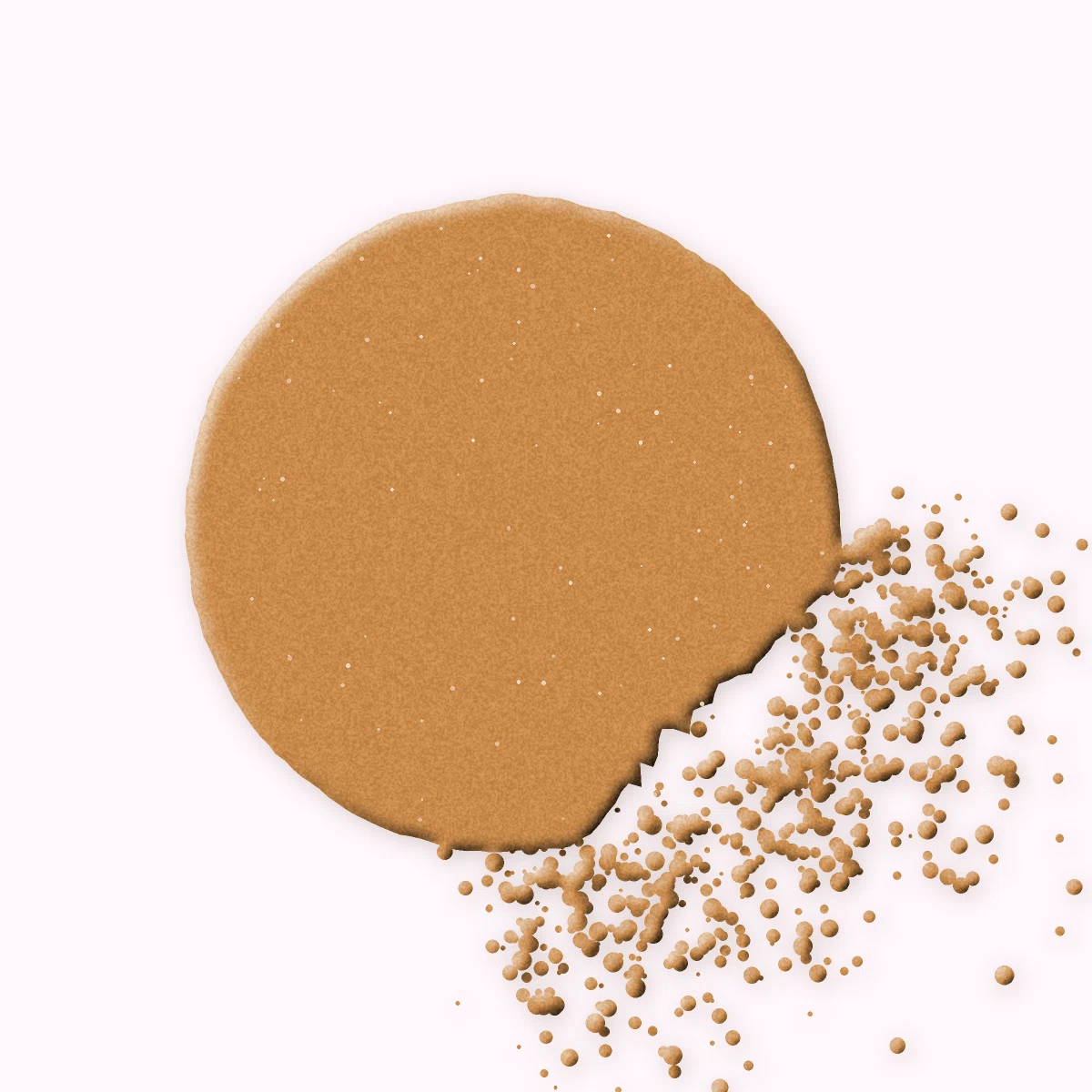 Enlumineur éclat naturel Arc-en-Ciel – Bonbon Néon, aperçu de la teinte Ambre