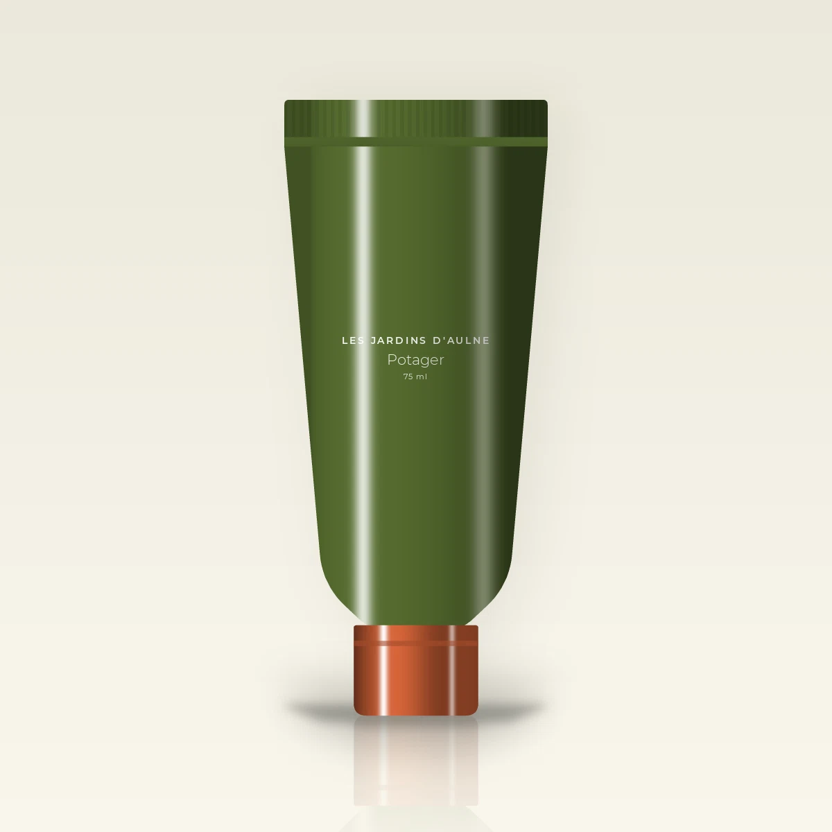 Crème coiffante Potager au beurre de cupuaçu – Les Jardins d'Aulne, tube 75 ml