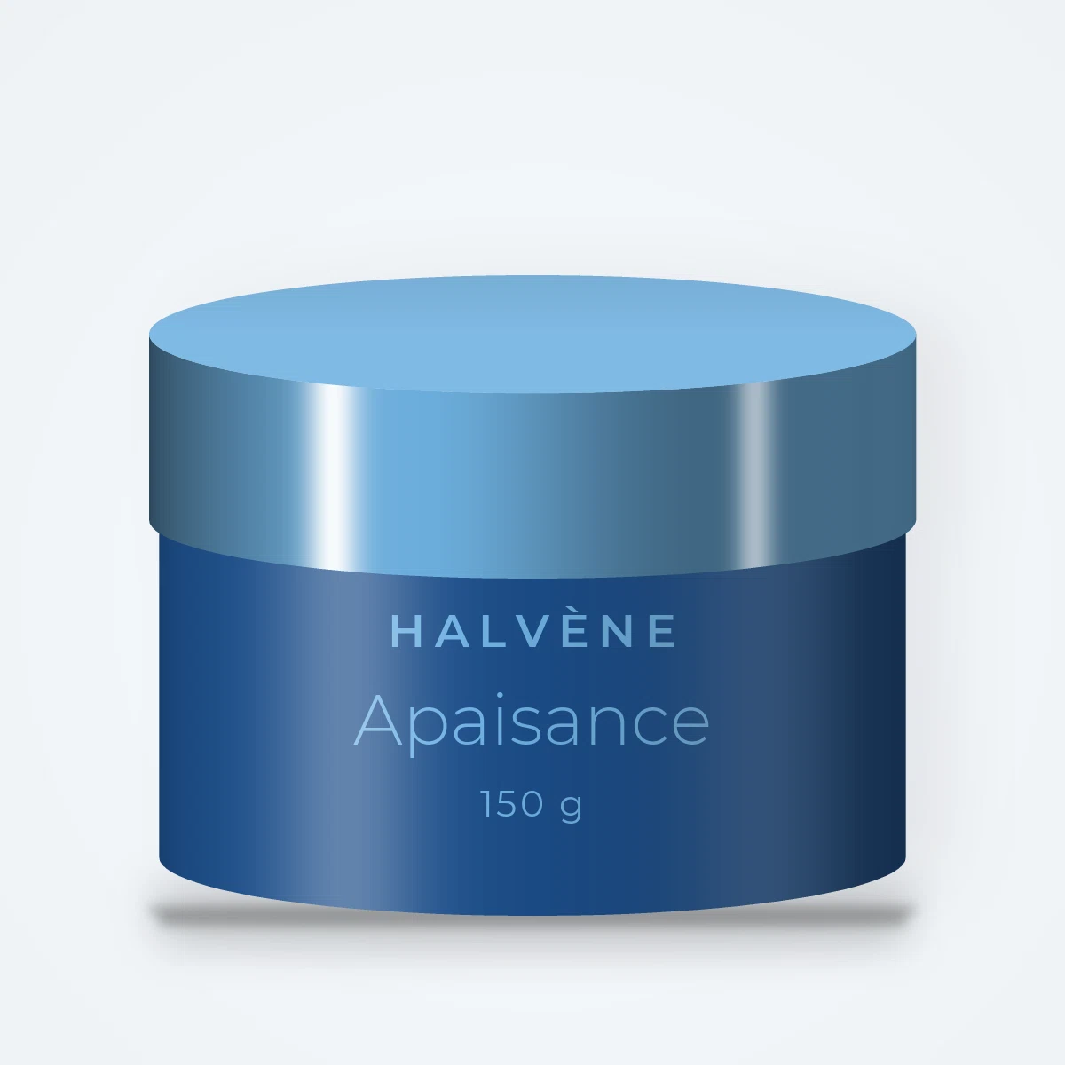 Gommage corps Apaisance tonifiant au sucre – Halvène, pot 150 g