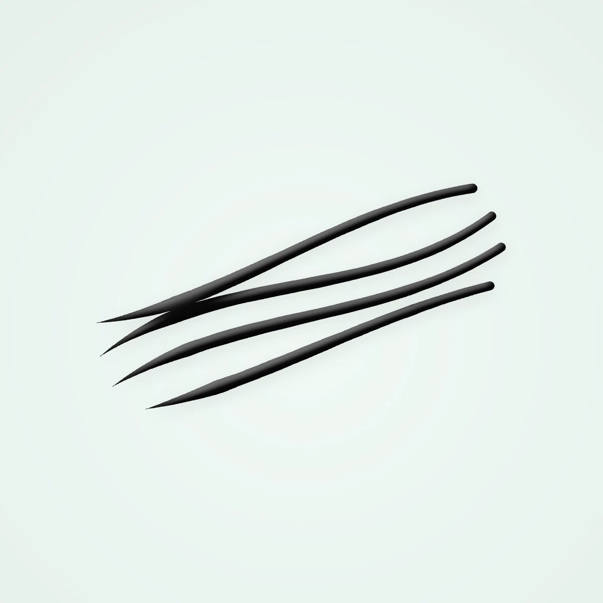 Eyeliner Mochi effet œil de biche – Sopoong, aperçu de la teinte Noir intense