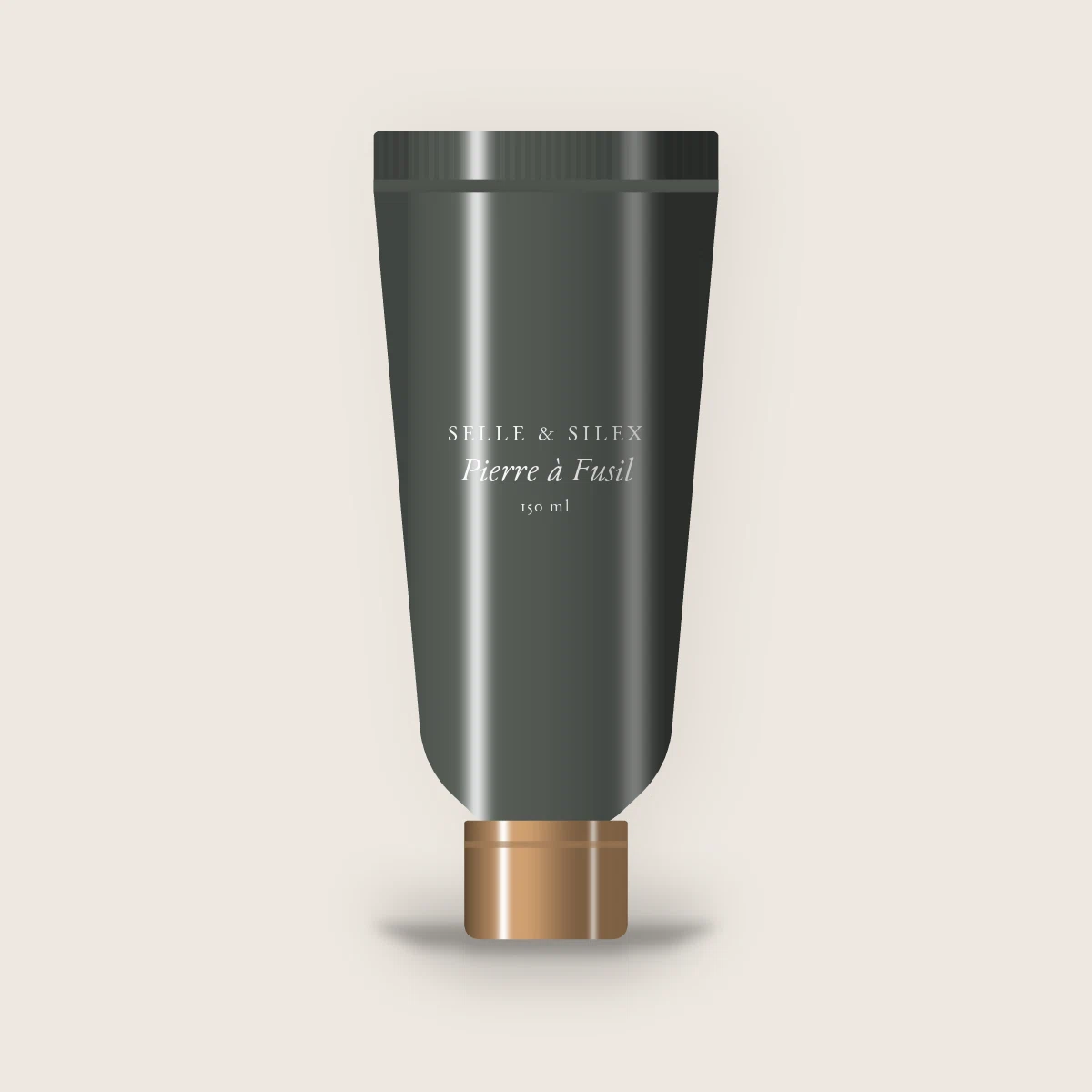 Crème à raser calmante Pierre à Fusil – Selle & Silex, tube 150 ml