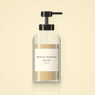 Huile capillaire définition boucles Spirale – Boucle Majeure, flacon-pompe 100 ml