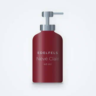 Crème solaire visage hydratante Névé Clair SPF 30 – Edelfels, flacon-pompe 40 ml