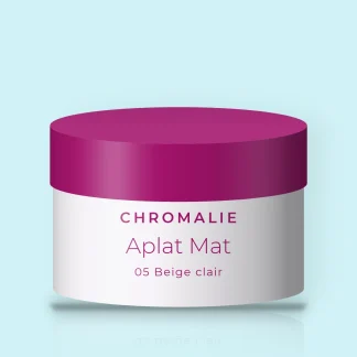 Poudre sans effet plâtre Aplat Mat – Chromalie, pot 9 g, teinte 05 Beige clair