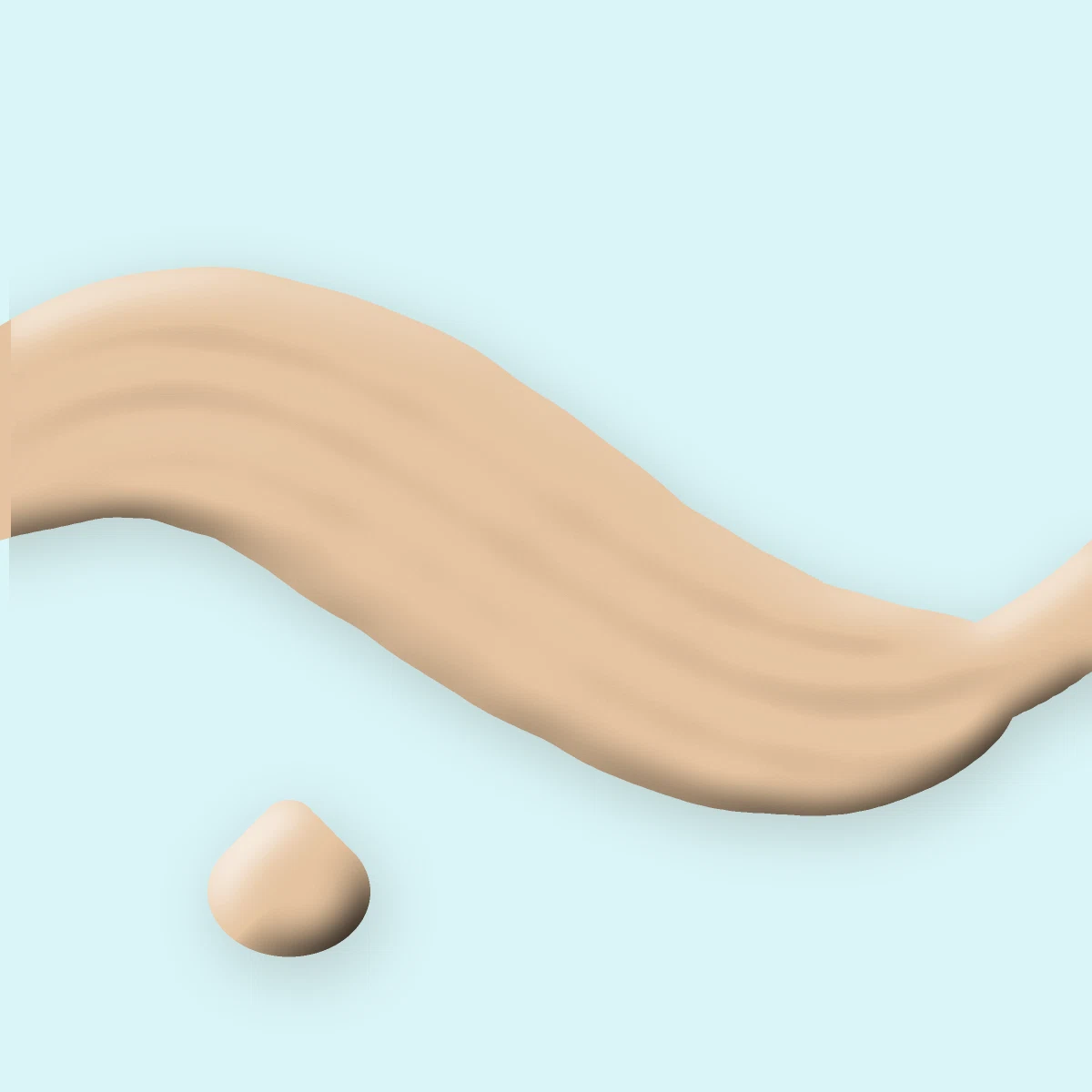 Poudre sans effet plâtre Aplat Mat – Chromalie, aperçu de la teinte 05 Beige clair