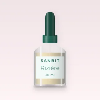 Rizière sérum réconfortant – Sanbit, flacon compte-gouttes 30 ml