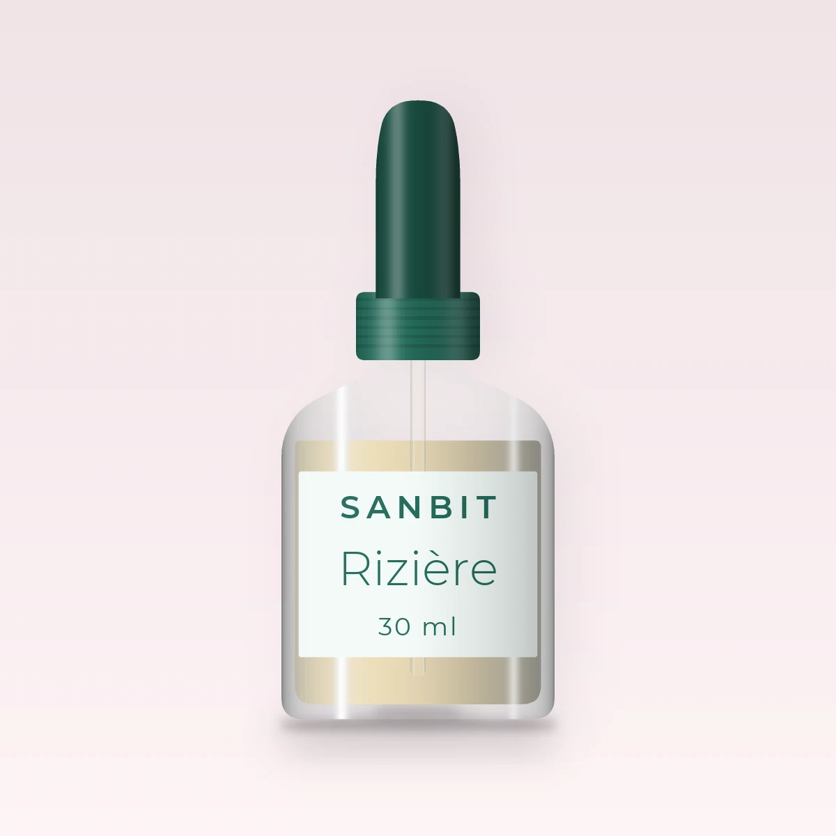 Rizière sérum réconfortant – Sanbit, flacon compte-gouttes 30 ml