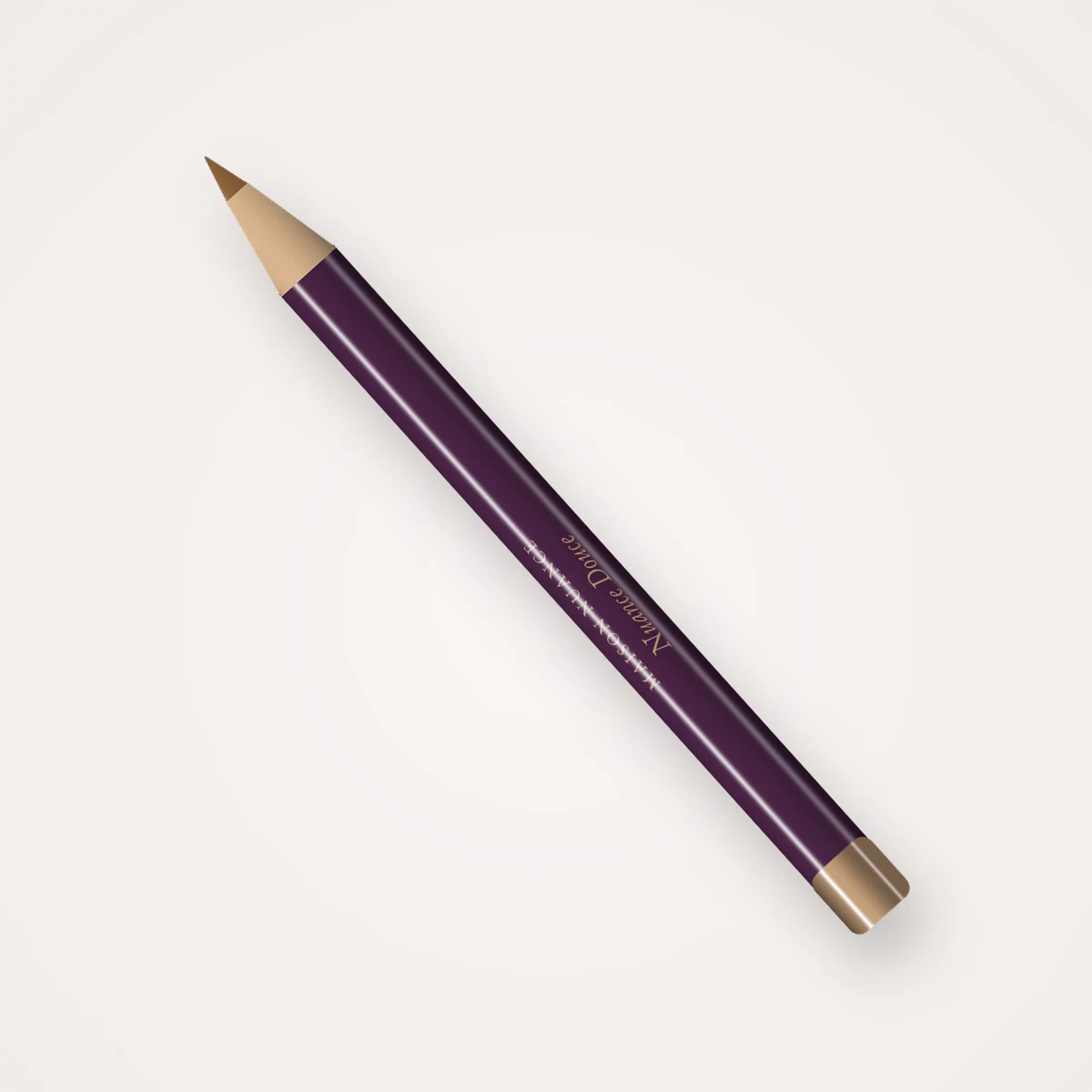 Eyeliner Nuance Douce à la camomille – Maison Nuance, crayon 1,2 g, teinte Bronze