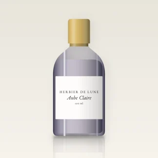 Aube Claire lotion tonique rafraîchissante – Herbier de Lune, flacon 100 ml