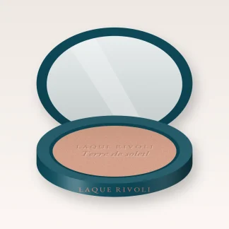 Terre de soleil sans transfert au beurre de mangue – Laque Rivoli, boîtier 15 g, teinte 02 Sable rosé