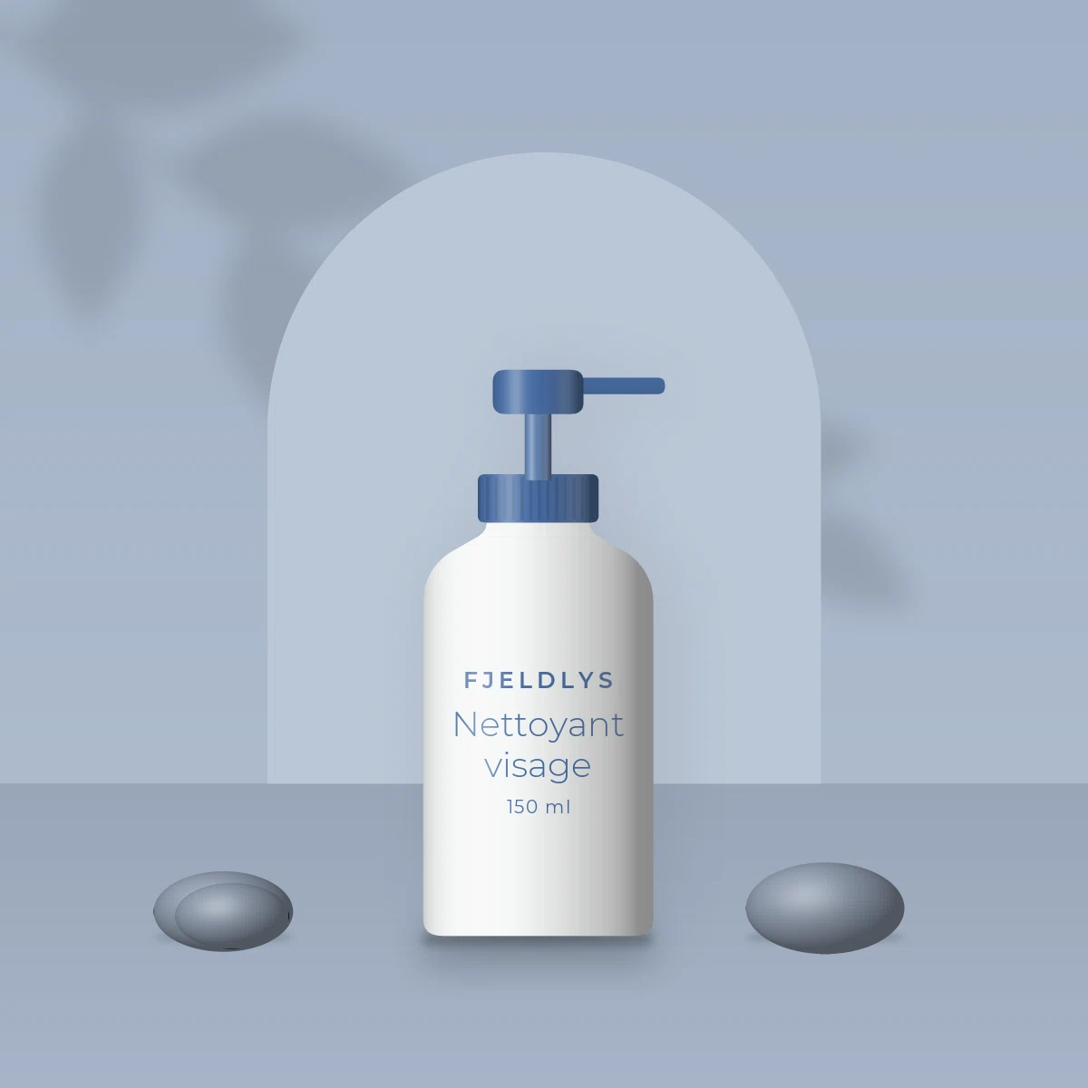 Nettoyant visage démaquillant à l'huile de jojoba – Fjeldlys, photo d'ambiance