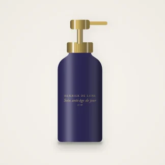 Soin anti-âge de jour au complexe de céramides – Herbier de Lune, flacon-pompe 50 ml