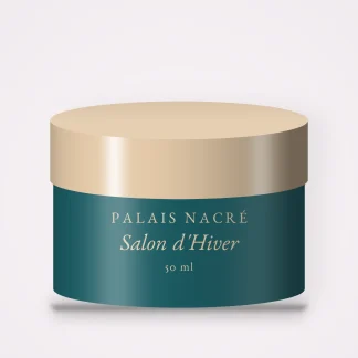 Crème hydratante Salon d'Hiver à l'huile de noisette – Palais Nacré, pot 50 ml