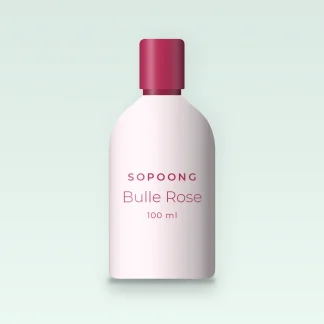 Lotion tonique Bulle Rose à l'eau de bleuet – Sopoong, flacon 100 ml