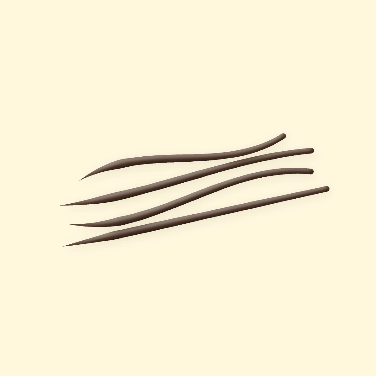 Crayon à sourcils Sucre d'Orge discret – Bonbon Néon, aperçu de la teinte 10 Brun