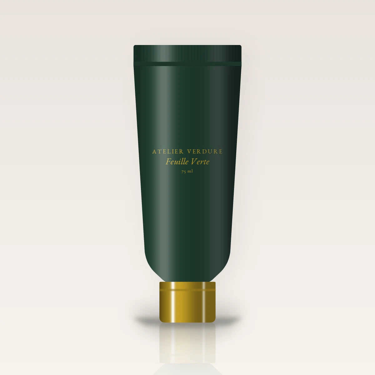 Crème hydratante Feuille Verte à l'aloe vera – Atelier Verdure, tube 75 ml