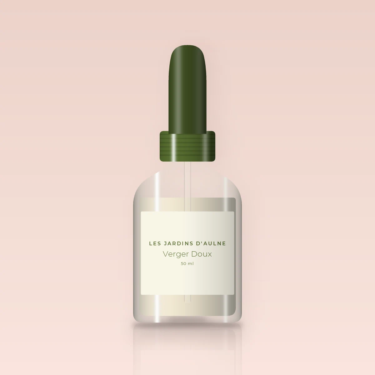 Verger Doux sérum peau neuve – Les Jardins d'Aulne, flacon compte-gouttes 50 ml
