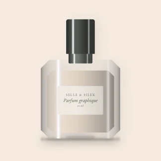 Parfum graphique à la violette – Selle & Silex, flacon 30 ml