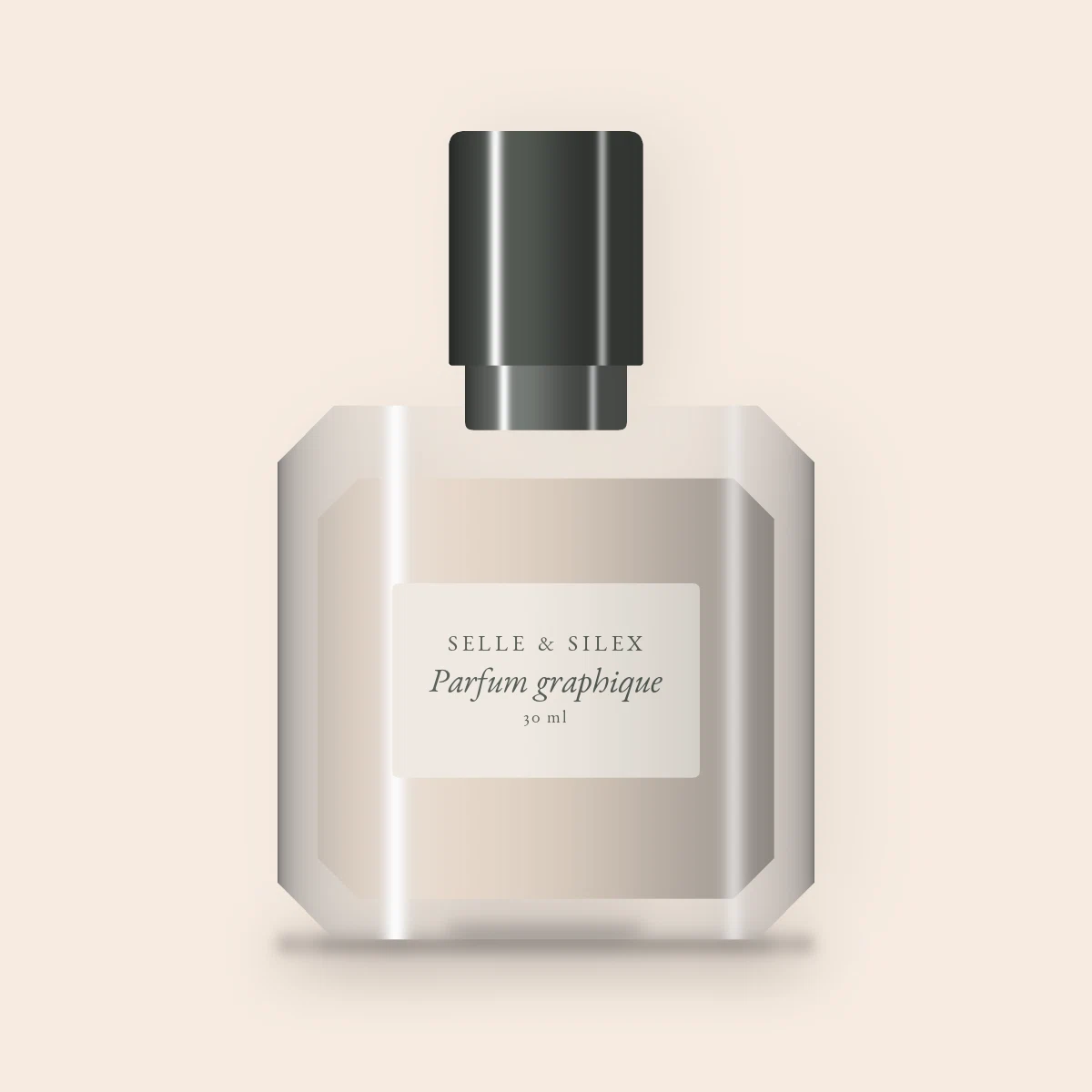Parfum graphique à la violette – Selle & Silex, flacon 30 ml