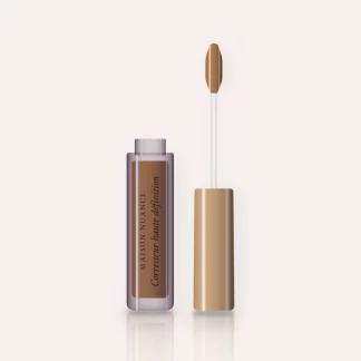Correcteur haute définition au marron d'Inde – Maison Nuance, flacon applicateur 4 ml, teinte 08 Caramel