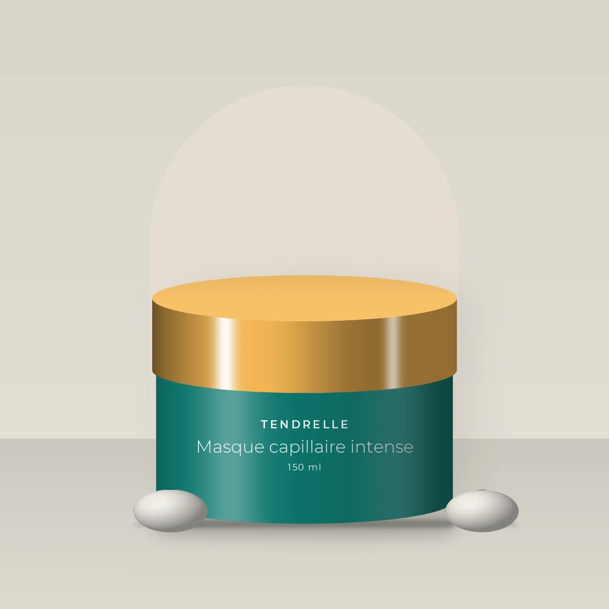 Masque capillaire intense aux protéines de quinoa – Tendrelle, photo d'ambiance