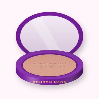 Blush Sucre d'Orge au kaolin – Bonbon Néon, boîtier 6 g, teinte 15 Nude rosé
