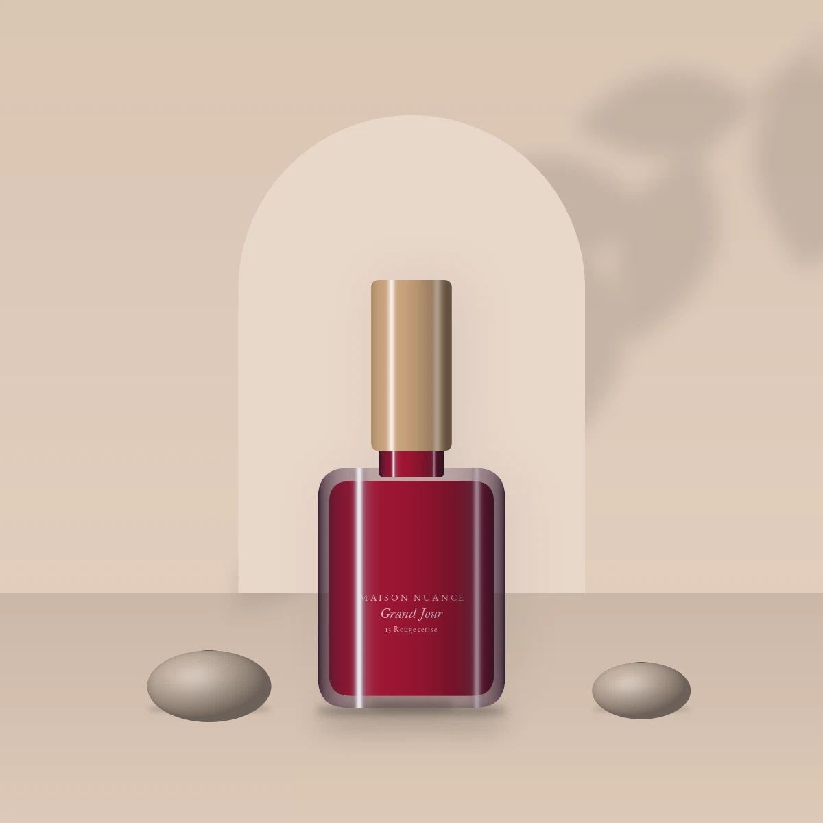 Vernis à ongles lissant Grand Jour – Maison Nuance, photo d'ambiance